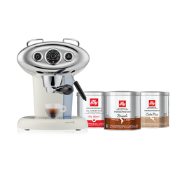 Promoção Mês do Café - Compre uma máquina Y3.3 e ganhe 3 pacotes de cápsulas de café Arabica grátis - Branca 120v